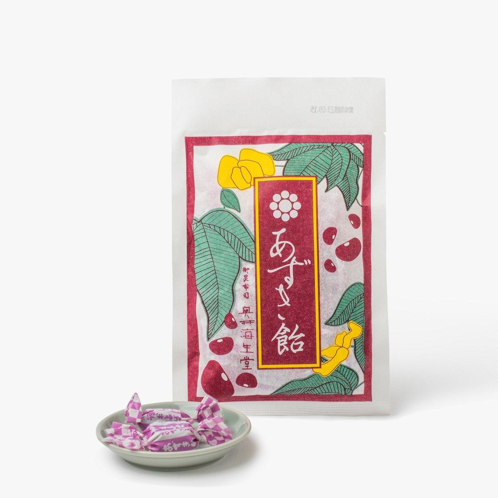 Caramelos de judías rojas - 80g - Okui Kaiseido - iRASSHAi